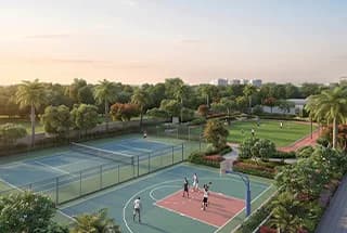 Multipurpose Court at Venkatesh Codename New Beginnings — artistic impression